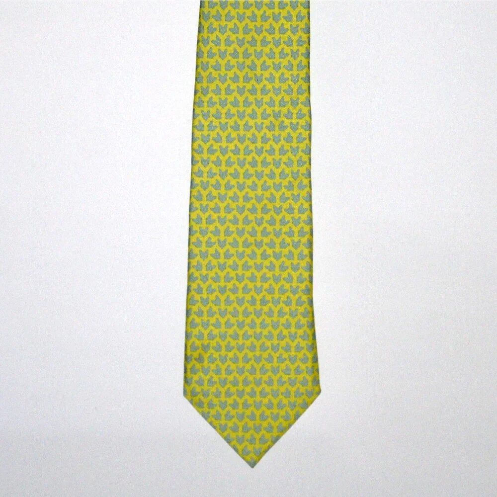 Vineyard Vines Necktie Foxfield Horse Races Charlottesville VA 2018 Silk custom